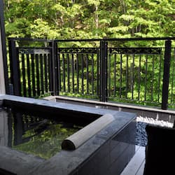 Twin Room with Private Open-Bath (Hot Spring) | Bathroom | Free toiletries, hair dryer, bidet, towels