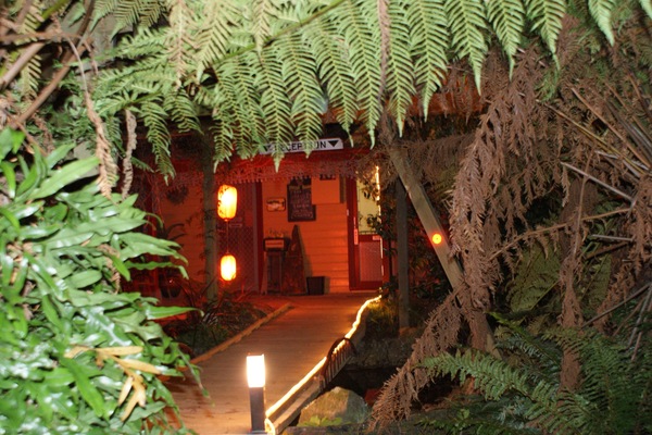 Interior entrance
