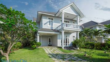 Fassade der Unterkunft