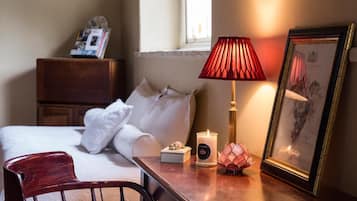 1 bedroom, desk, iron/ironing board, bed sheets