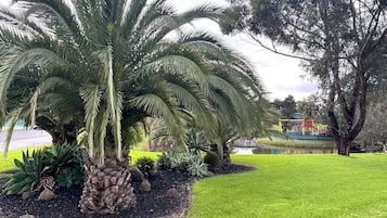 Pemandangan taman