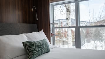 Individually decorated, individually furnished, blackout drapes