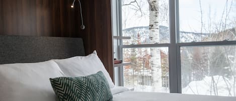 Individually decorated, individually furnished, blackout drapes