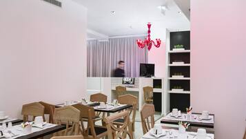 Daily buffet breakfast (EUR 15 per person)