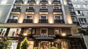 The exterior of the Grand Bazaar Hotel with a modern facade, multiple balconies, and a prominent entrance. - AHC Grand Bazaar Hotel (Istanbul)
