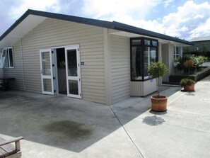 Fachada de la propiedad