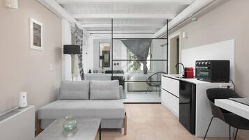 Studio | Coin séjour | Télévision à écran plat de 42 pouces avec chaßnes par satellite