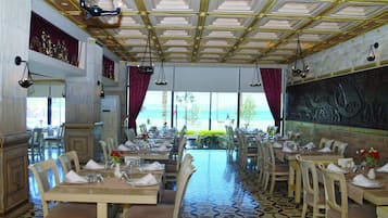 Breakfast, lunch, dinner served; Turkish cuisine