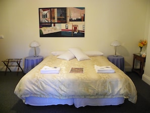 Hypo-allergenic bedding, down duvets, pillow-top beds