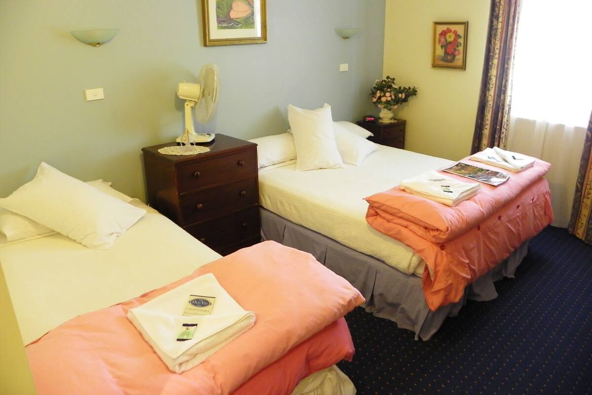 Hypo-allergenic bedding, down duvets, pillow-top beds