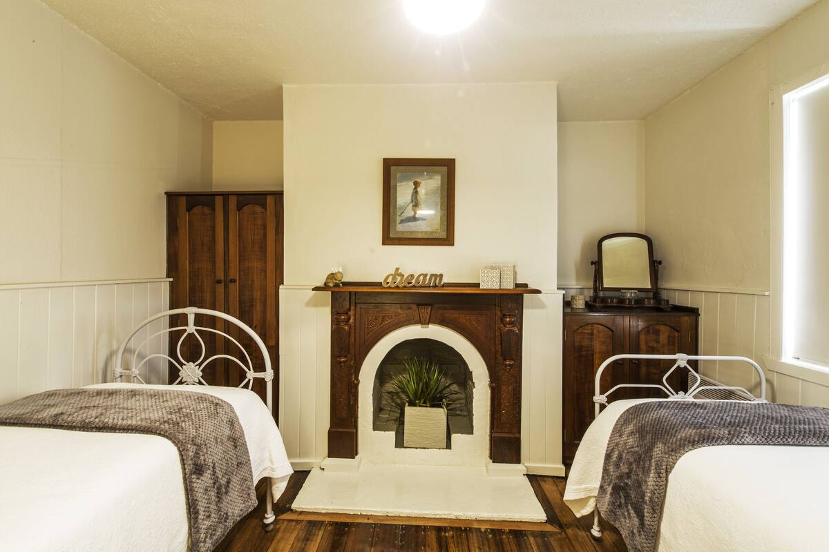 Blackout drapes, WiFi (free), individually decorated