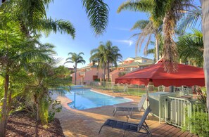 Seasonal outdoor pool