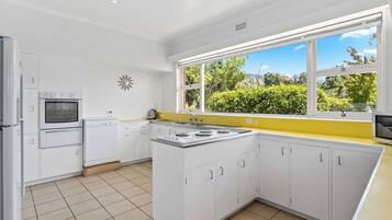 Four Bedroom House | Private kitchen | Coffee/tea maker, electric kettle, toaster
