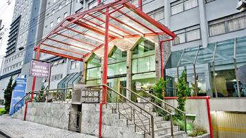 Fassade der Unterkunft