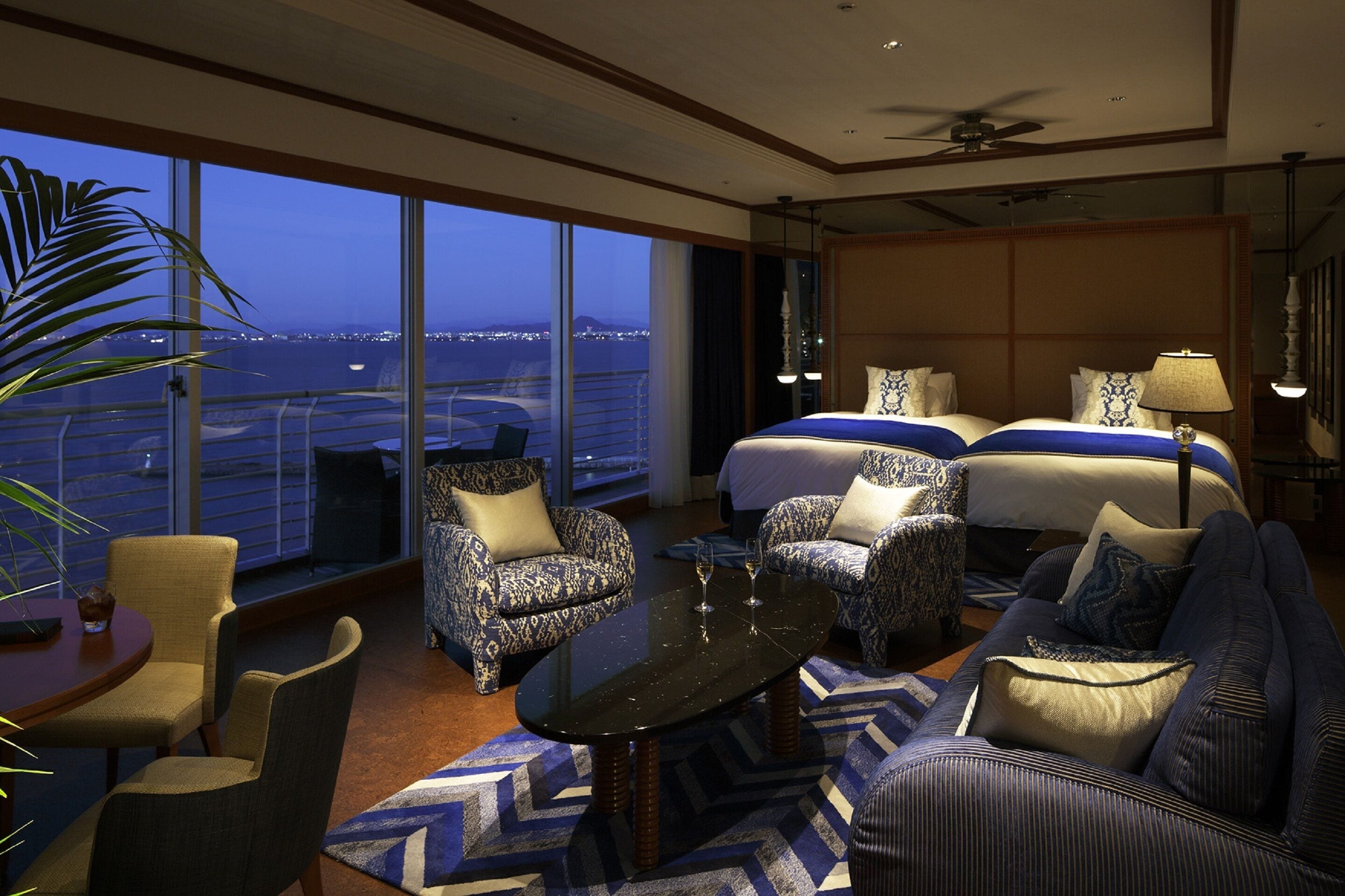 junior suite [luxury floor access] | 1 bedroom, in-room safe, desk, blackout curtains