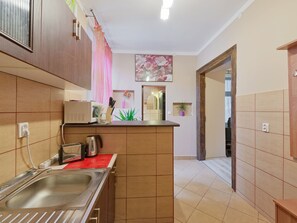 Fridge, microwave, electric kettle - Princess Apartments (Krakow)