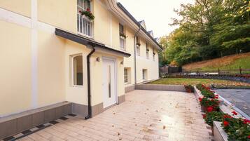 Fassade der Unterkunft