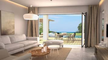 19-inch LCD TV with satellite channels, TV, DVD player