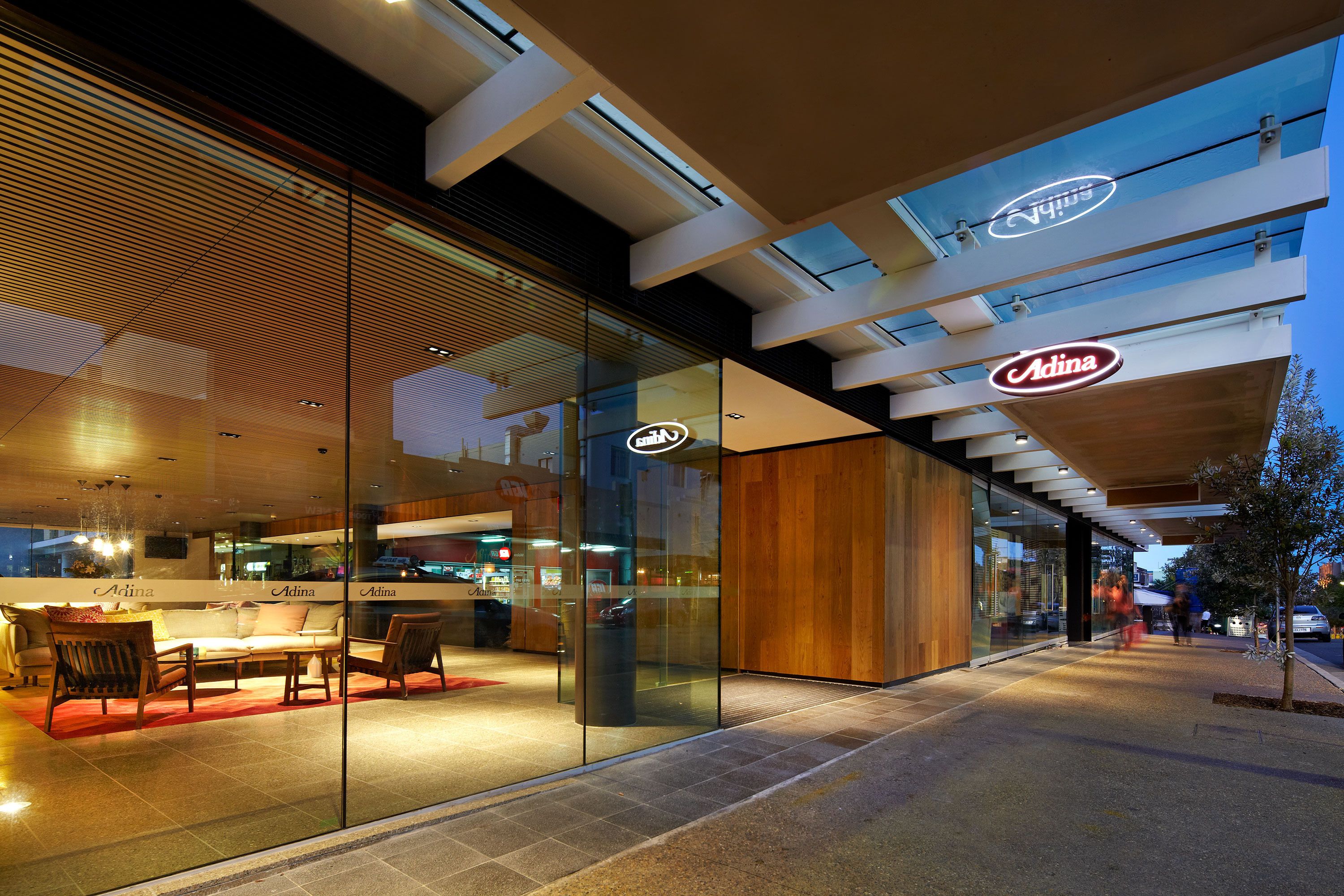 Entrada de la propiedad