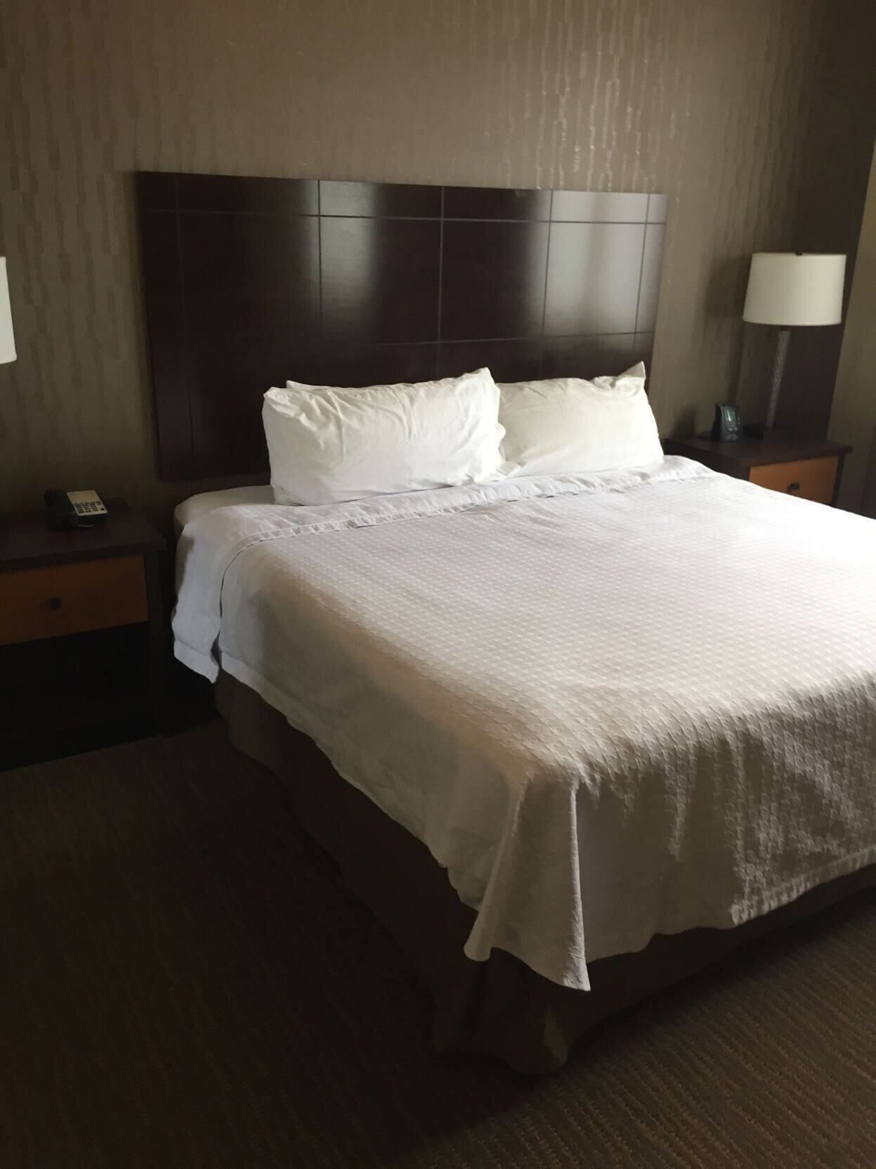 Premium bedding, desk, free cribs/infant beds, rollaway beds