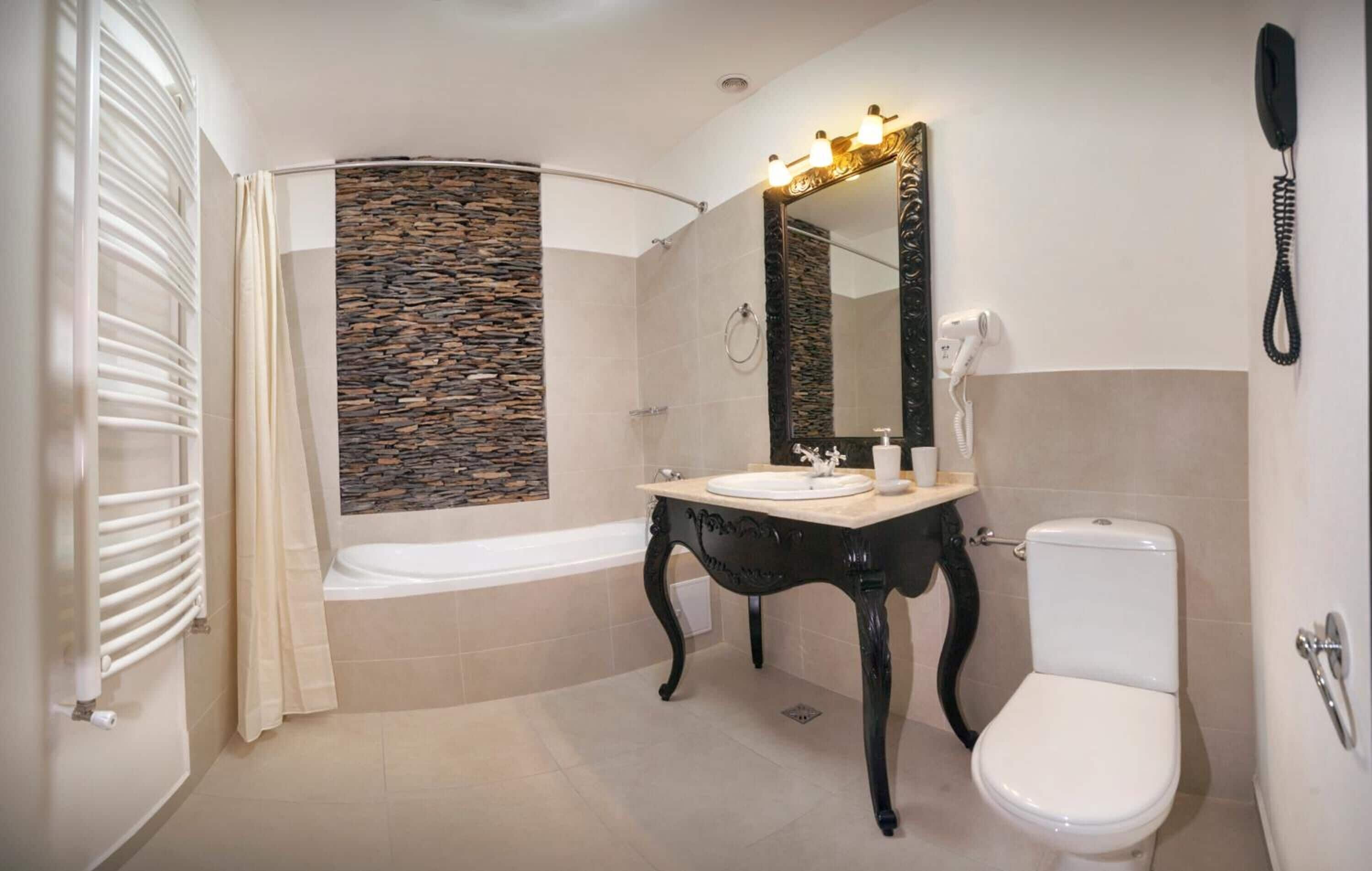 bathrobes, slippers, towels