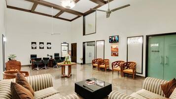 Sala de estar en el lobby