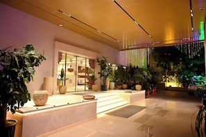 EntrĂ©e de lâhĂ©bergement