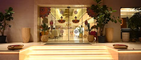 Entrada de la propiedad