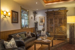Sala de estar en el lobby