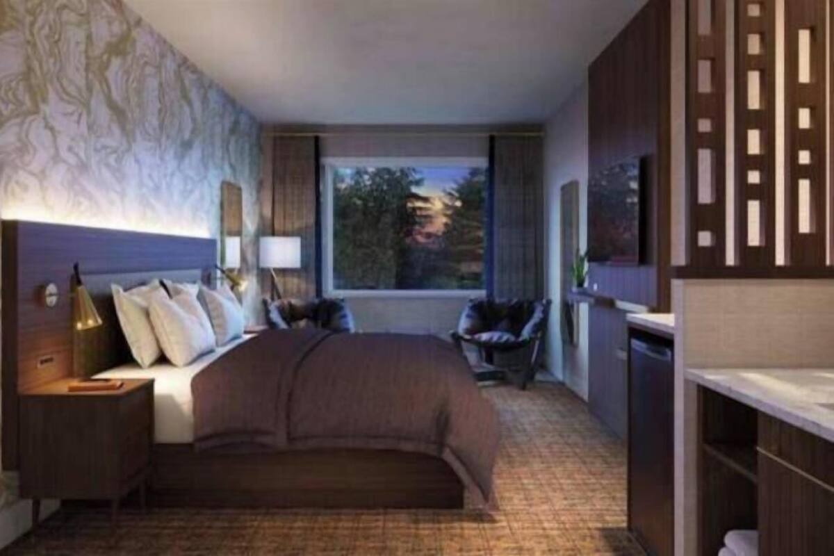 Sengetøy av topp kvalitet, blendingsgardiner og wi-fi (inkludert)