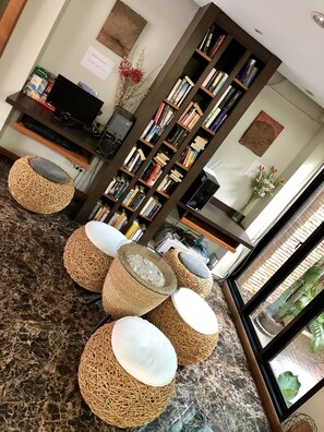 Sitzecke in der Lobby