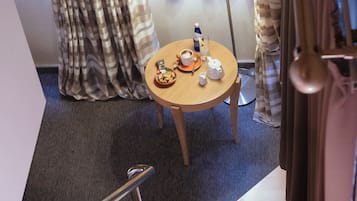 Dúplex familiar, vista al mar (Maisonette) | 1 habitación, sábanas de algodón egipcio y ropa de cama de alta calidad