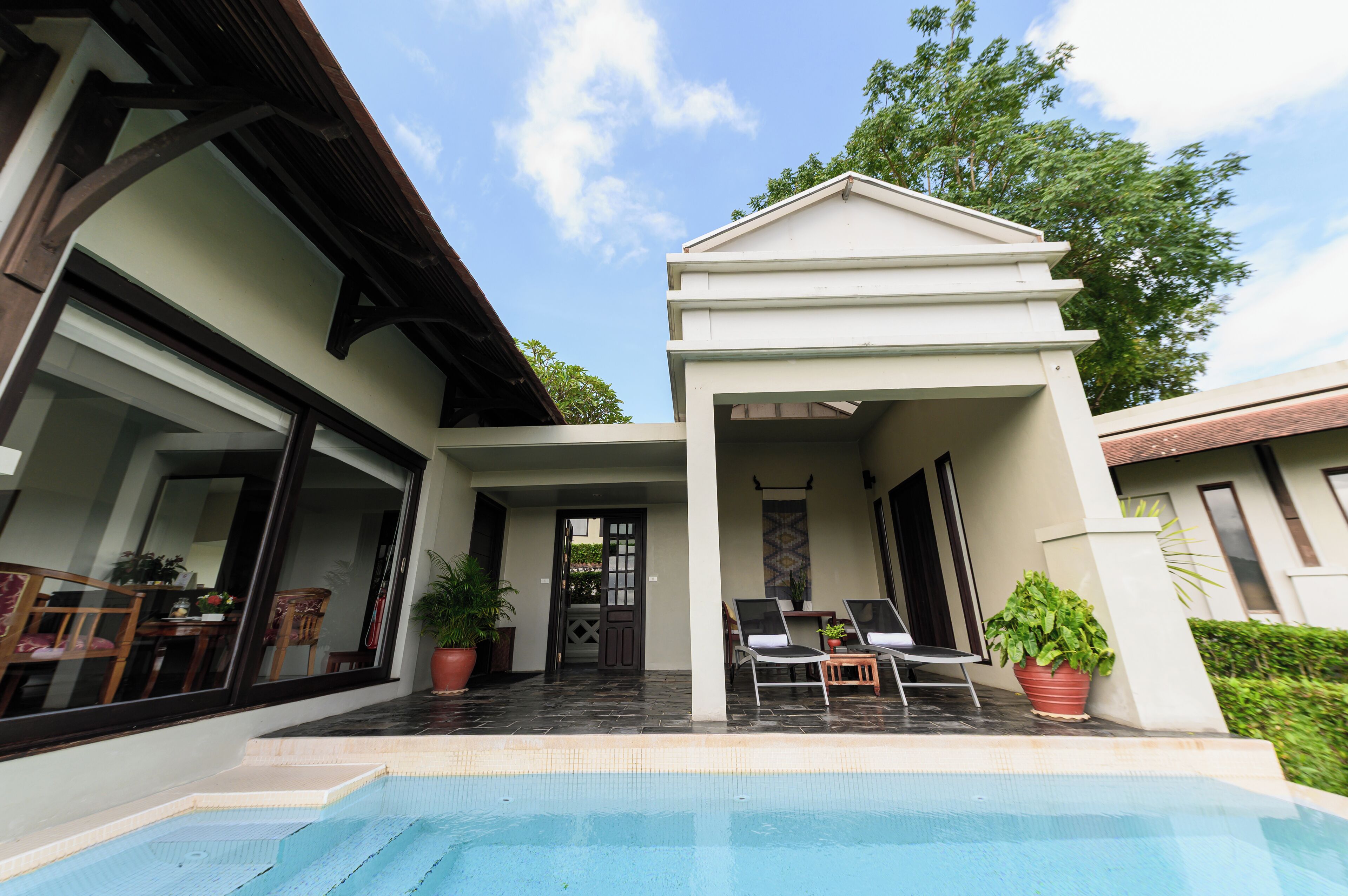 pool villa room | 1 bedroom, minibar, in-room safe, individually decorated