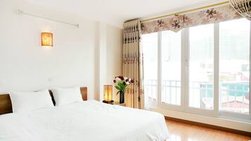Double Room, 1 Double Bed, City View | Desk, laptop workspace, blackout curtains, free WiFi