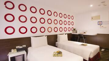 Standard Twin Room, 2 Twin Beds | Down comforters, in-room safe, desk, blackout drapes