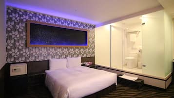 Standard Double Room | Down comforters, in-room safe, desk, blackout drapes