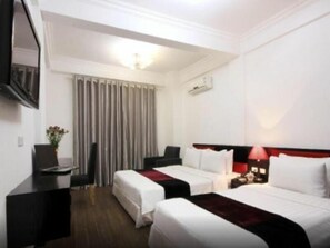 1 dormitorio, minibar (con algunos artículos gratuitos), escritorio