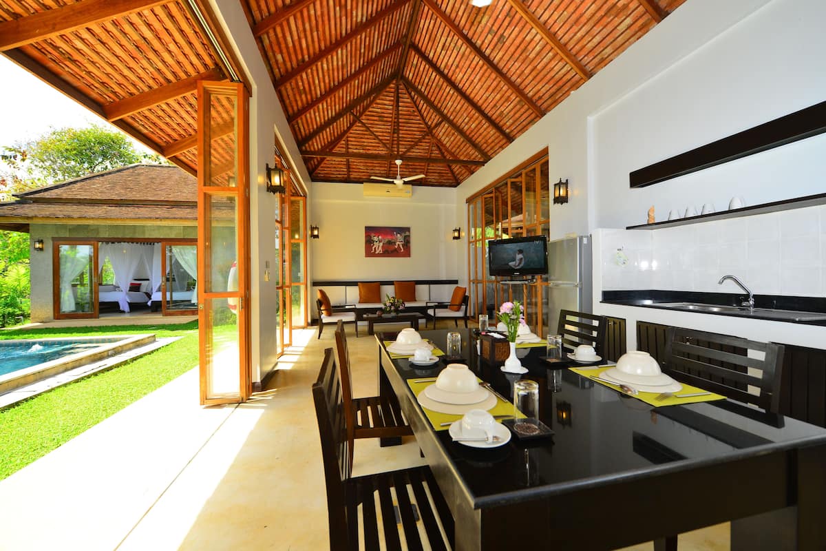 Two Bedroom Pool Villa | Minibar, in-room safe, desk, free WiFi