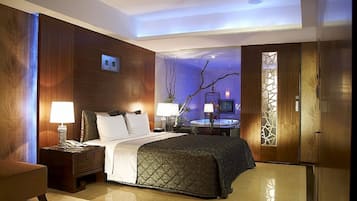 Quarto casal elite, 1 quarto | 1 quarto, quartos à prova de som, Wi-Fi de cortesia, roupa de cama