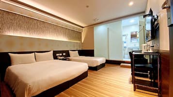 In-room safe, desk, free cots/infant beds, free WiFi