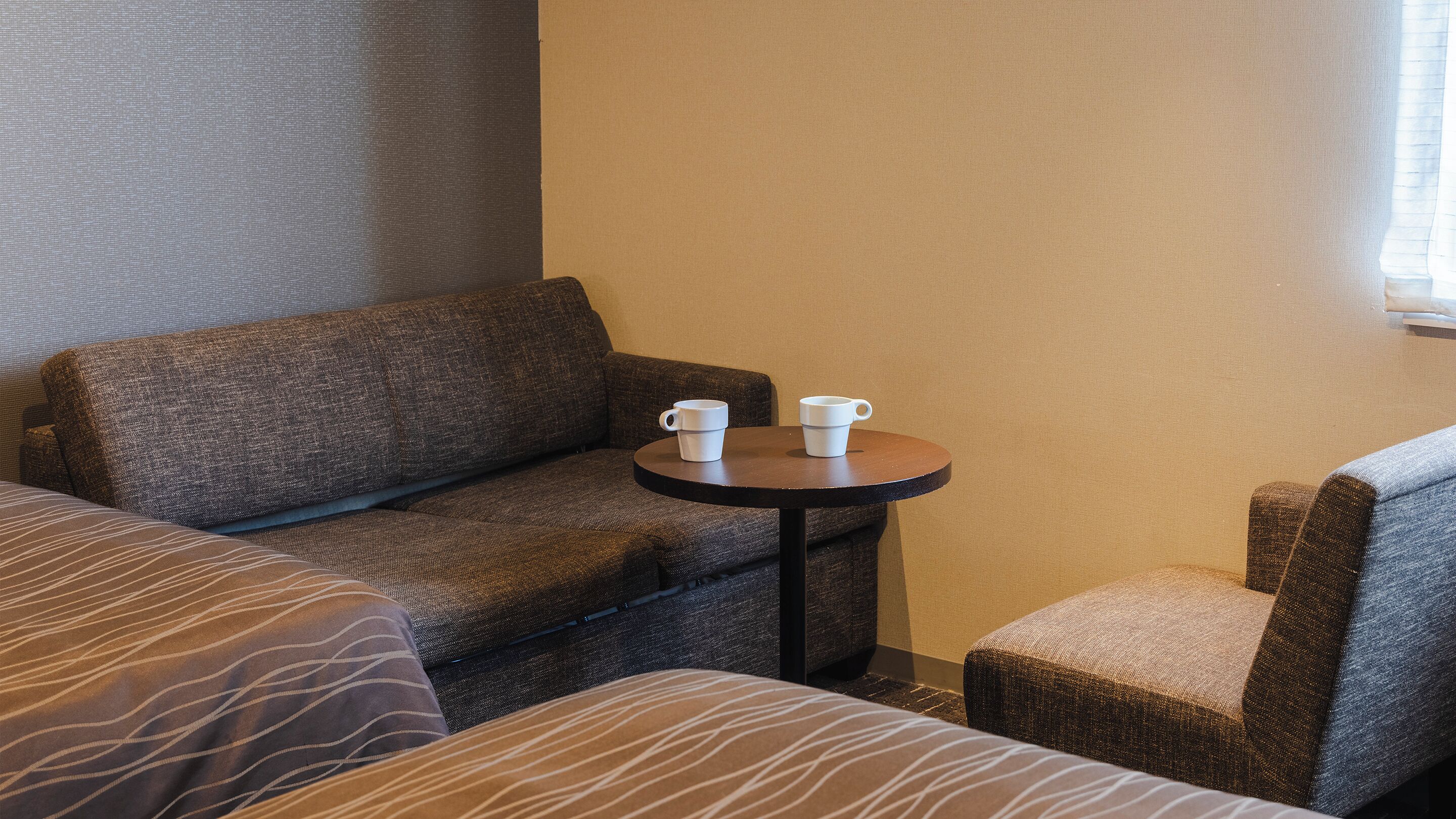 down duvets, blackout curtains, free wifi, bed sheets