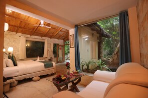 平房, 1 張特大雙人床 | 高級寢具、房內夾萬、免費有線上網、床單