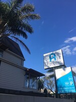 Inngangur gististaðar