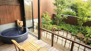 Japanese Style Room with Open Air Bath, Meal at Private Room (Check in until 18:00) | Terrace/patio