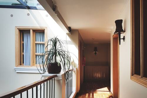 Habitación doble, 2 camas individuales | Vista desde la habitación