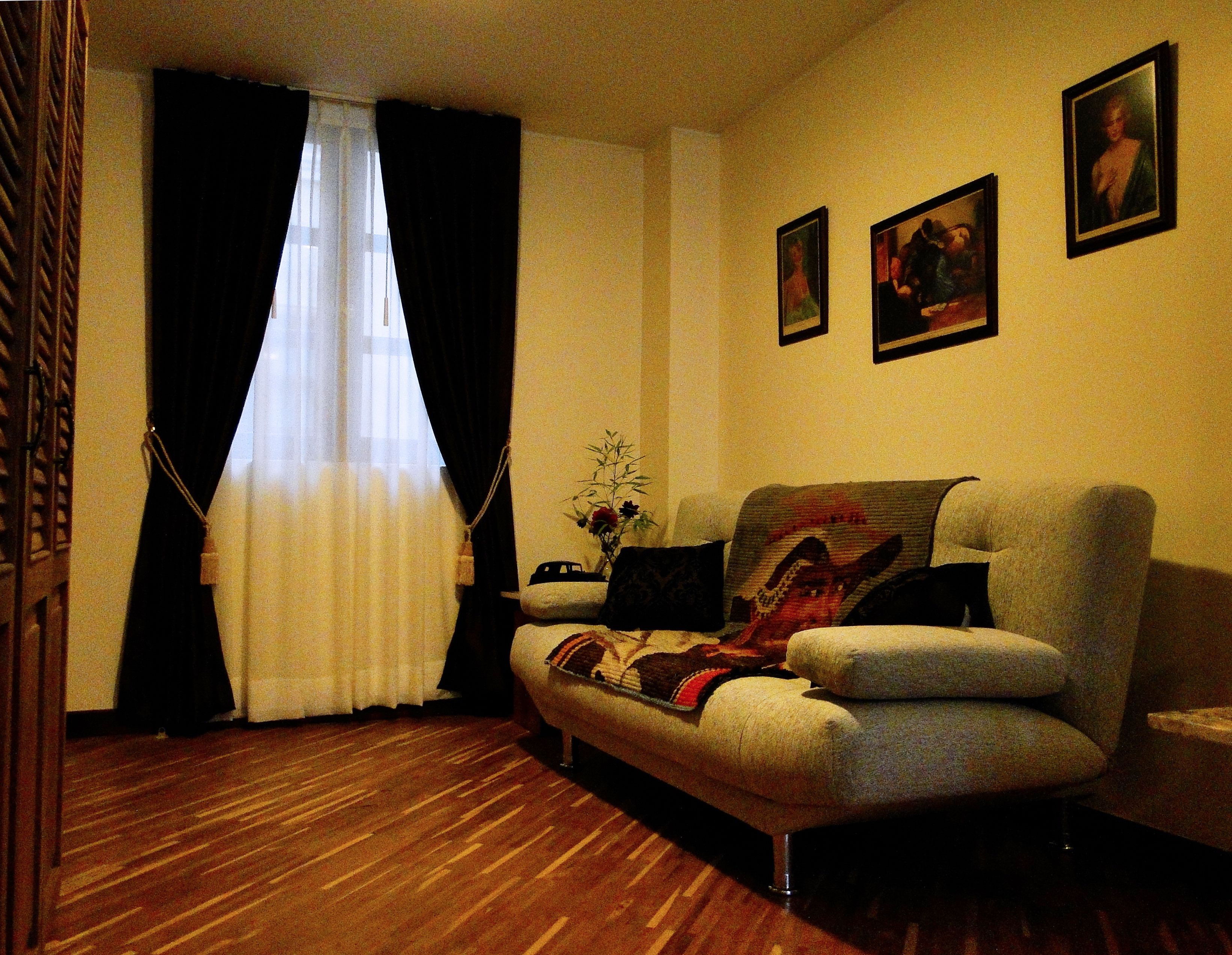 luxury triple room | living area | 32-inch tv with cable channels