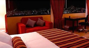 Premium bedding, pillow-top beds, in-room safe, desk