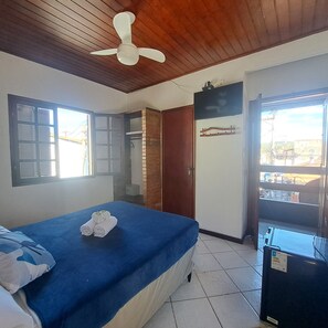 Quarto Duplo Casal | Minibar, in-room safe, free WiFi, bed sheets - Pousada Mandala - Búzios (Búzios)