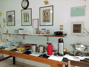 Petit déjeuner continental compris tous les jours