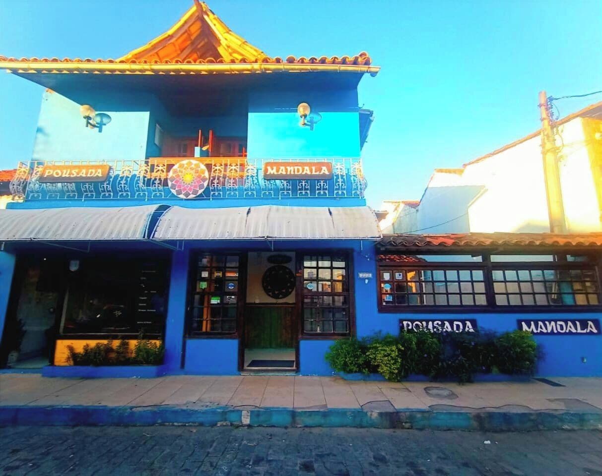 Majoituspaikan julkisivu